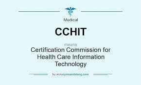 Certification Commission for Health Information Technology