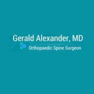 Gerald Alexander, MD Orthopaedic Spine Surgeon