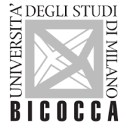 Università degli Studi di Milano Bicocca Facoltà di Medicina e Chirurgia