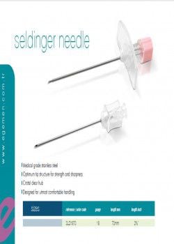 Seldinger Needle Seldinger Needle