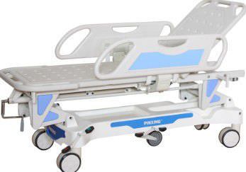 Transport stretcher trolley / mechanical / 2-section PC-SZH-1 Shanghai Pinxing Medical Equipment Co.,Ltd