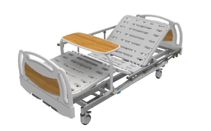 Hospital bed / mechanical / on casters / 4 sections SF3463C Shanghai Pinxing Medical Equipment Co.,Ltd