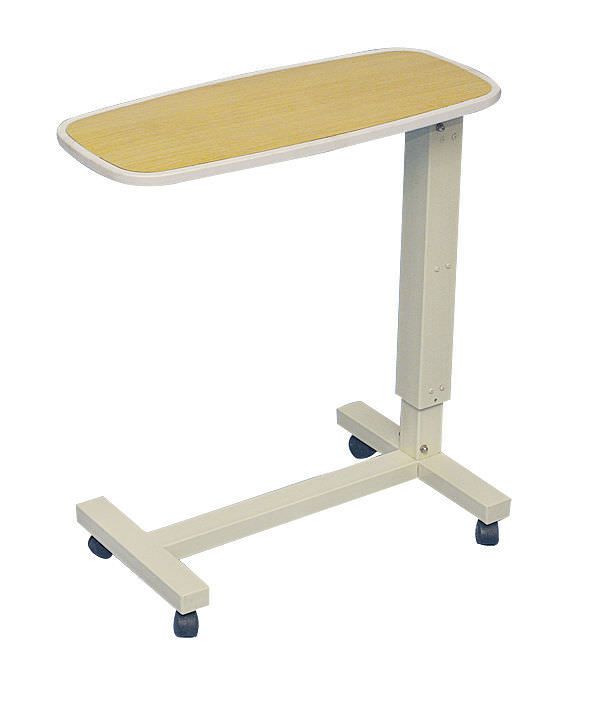 Height-adjustable overbed table / on casters CZ10 Shanghai Pinxing Medical Equipment Co.,Ltd