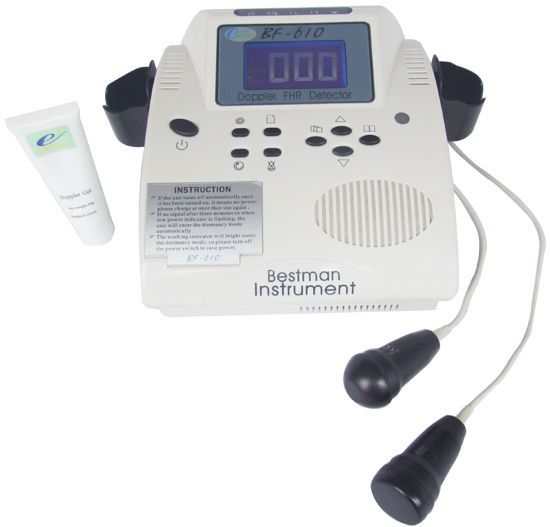 Fetal doppler / portable / with heart rate monitor 100 - 3000 Hz | BF-610 Shenzhen Bestman Instrument Co.,ltd