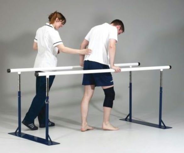 Height-adjustable rehabilitation parallel bars SEERS Medical