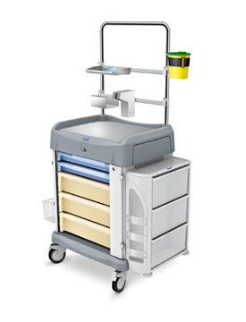Intensive care trolley / with drawer 7121 SEERS Medical