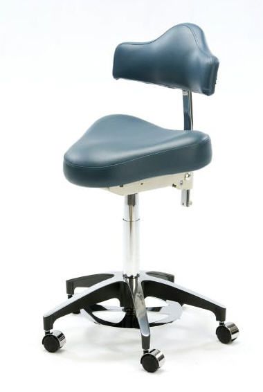 Medical stool / height-adjustable / on casters / T seat 6117 SEERS Medical