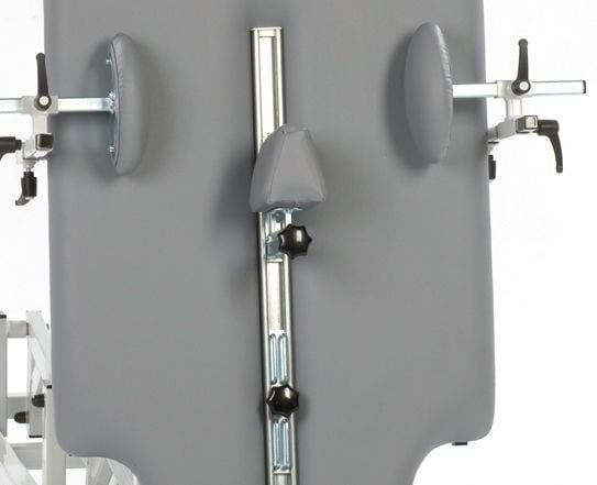 Electrical tilt table / 2-section / height-adjustable / on casters 225 kg | ST7647 SEERS Medical