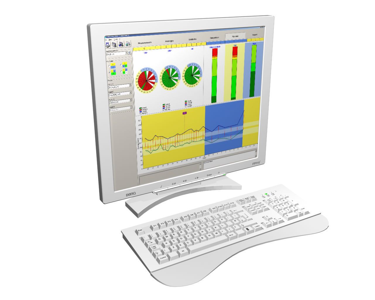 Management software / medical / for blood pressure monitors cubeabpm Cardioline
