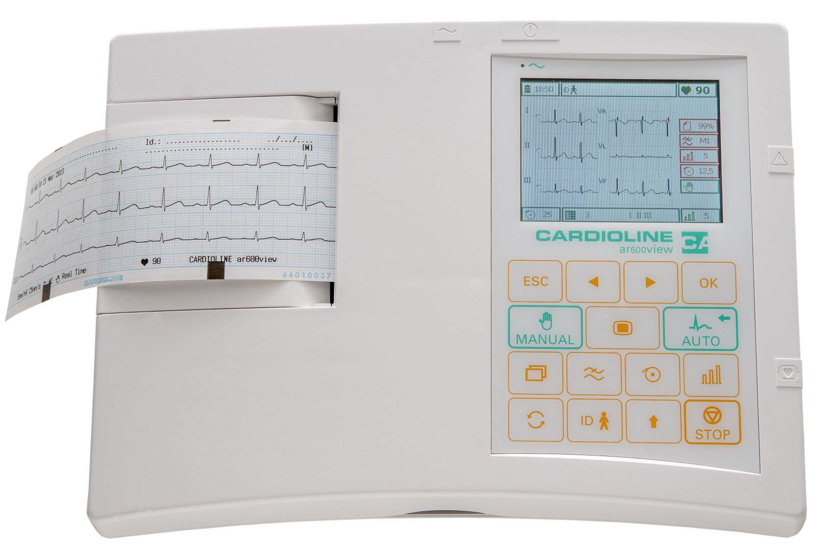 Digital electrocardiograph / wireless / 12-channel ar600view bt Cardioline