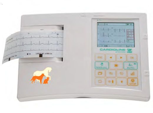 Digital veterinary electrocardiograph ar600view VET Cardioline