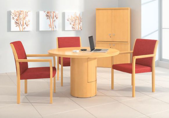 Work table / round Hiland National Office Furniture
