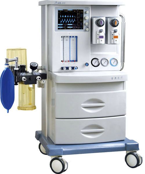 Anesthesia workstation with gas blender / 5-tube JINLING-01C Seeuco Electronics Technology