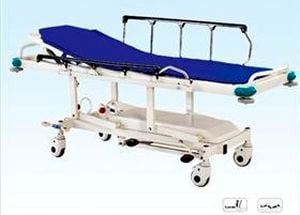 Emergency stretcher trolley / height-adjustable / hydraulic / 2-section E-2 Seeuco Electronics Technology
