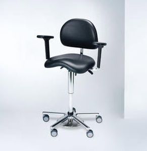 Medical stool / on casters / height-adjustable / with backrest BALANCE PLUS brumaba GmbH