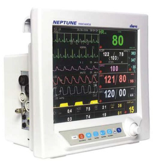 Compact multi-parameter monitor / anesthesia 12" | Neptune 12" Siare