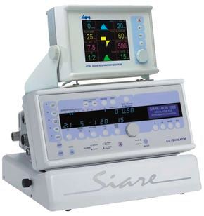 Resuscitation ventilator / for hyperbaric chambers SIARETRON 1000 IPER Siare
