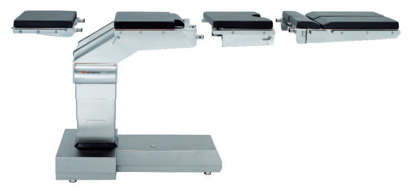 Universal operating table / electrical / on casters / X-ray transparent schaerer® 7300 Schaerer Medical