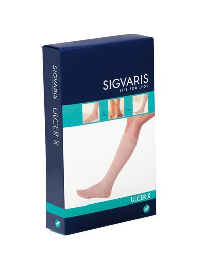 Socks (orthopedic clothing) / compression / unisex ULCER X SIGVARIS