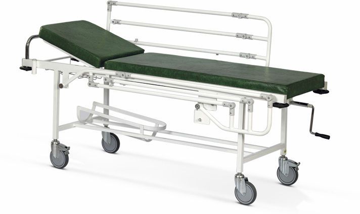 Transport stretcher trolley / height-adjustable / mechanical / 2-section S1200 SINA HAMD ARIA