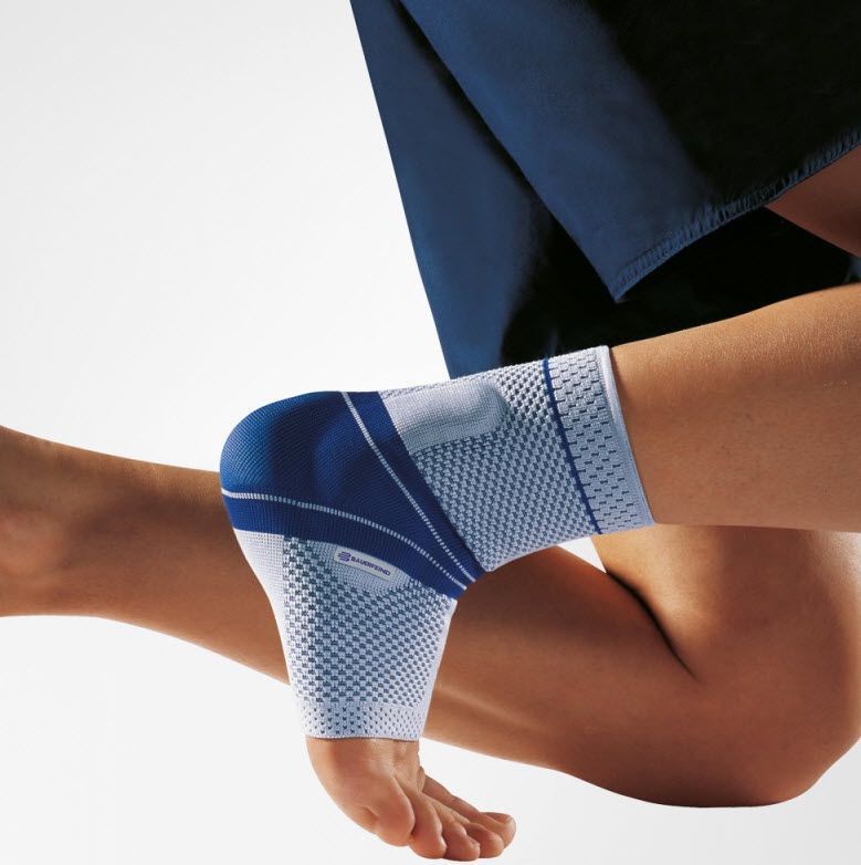 Ankle sleeve (orthopedic immobilization) / with malleolar pad MalleoTrain® Bauerfeind