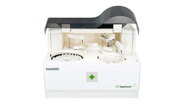 Automatic biochemistry analyzer / compact / veterinary / random access 450 tests/h | RX Daytona+ Randox Laboratories
