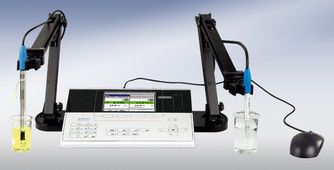 Laboratory pH meter / bench-top / with conductivity meter ProLab 4000 SI Analytics