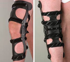 Knee orthosis (orthopedic immobilization) / knee ligaments stabilisation / articulated C.H.E.C.K.™ SS Allard International