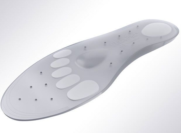 Orthopedic insoles with heel pad / with transverse arch pad ViscoPed® Bauerfeind