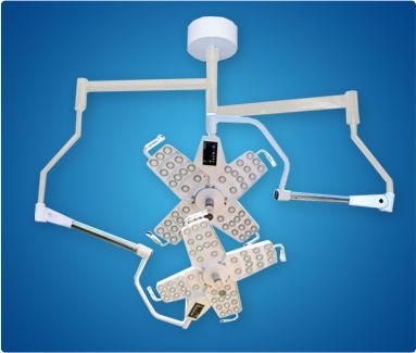 LED surgical light / ceiling-mounted / 2-arm 200000 - 400000 lux | LS-Basic, LS-Prime Shree Hospital Equipments
