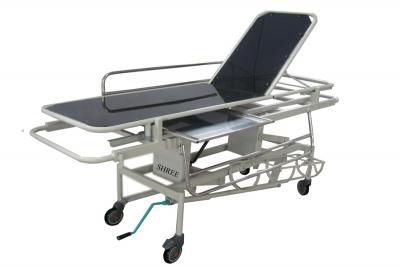 Emergency stretcher trolley / trauma / mechanical / 2-section 9646 Shree Hospital Equipments