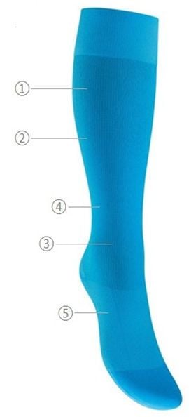 Socks (orthopedic clothing) / compression / unisex Performance Bauerfeind