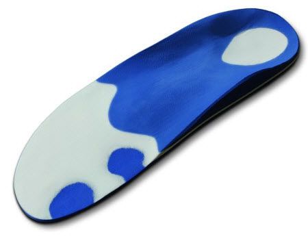 Orthopedic insoles with heel pad / with transverse arch pad Milled sports Bauerfeind