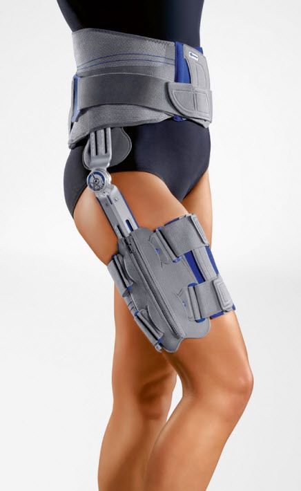 Hip orthosis (orthopedic immobilization) / articulated SofTec® Coxa Bauerfeind