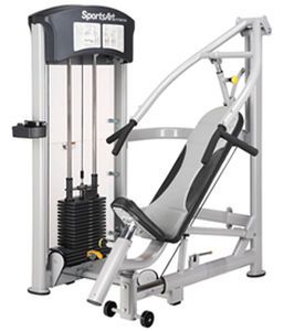Weight training station (weight training) / inclined chest press / traditional DF-108 SportsArt Fitness