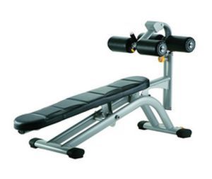 Abdominal crunch bench (weight training) / abdominal crunch / traditional / adjustable A995 SportsArt Fitness