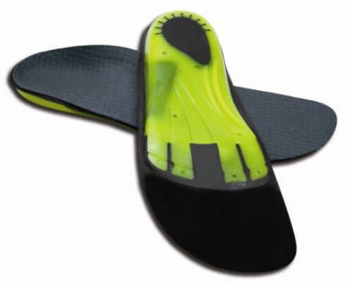 Orthopedic insoles with longitudinal arch pad / with heel pad ErgoPad® work for safety shoes Bauerfeind