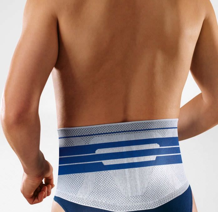 Lumbar support belt / lumbosacral (LSO) / sacral / with reinforcements LumboTrain® (Lady) Bauerfeind
