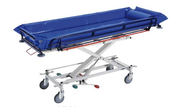 Hydraulic shower trolley / height-adjustable Sotec Medical