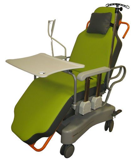 Transport stretcher trolley / height-adjustable / electrical / 3-section Ambulatory Sotec Medical