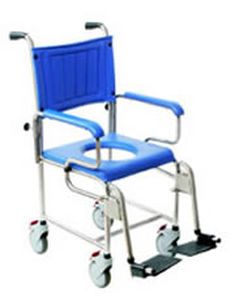 Shower chair / on casters / with cutout seat Osprey™ Attendant - 7710 Spectra Care