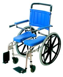 Shower chair / on casters / with cutout seat Osprey™ Self Propel - 7700 Spectra Care