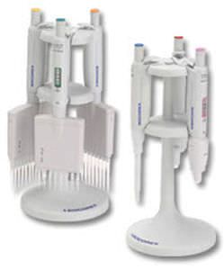 Carousel stands for pipettes 340 Socorex Isba