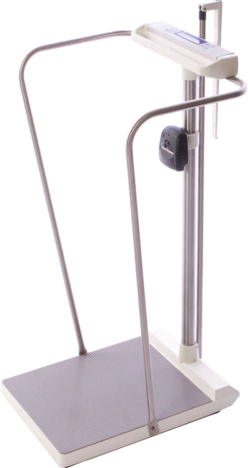 Electronic patient weighing scale / with safety handrail / with BMI calculation 454 Kg | SR555I SR Instruments