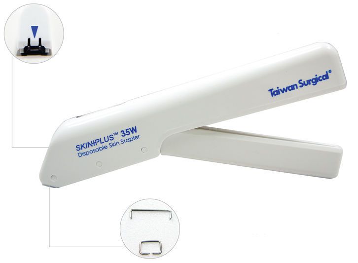 Linear stapler / disposable / surgical SKIN PLUS™ TSR-35 Taiwan Surgical Corporation