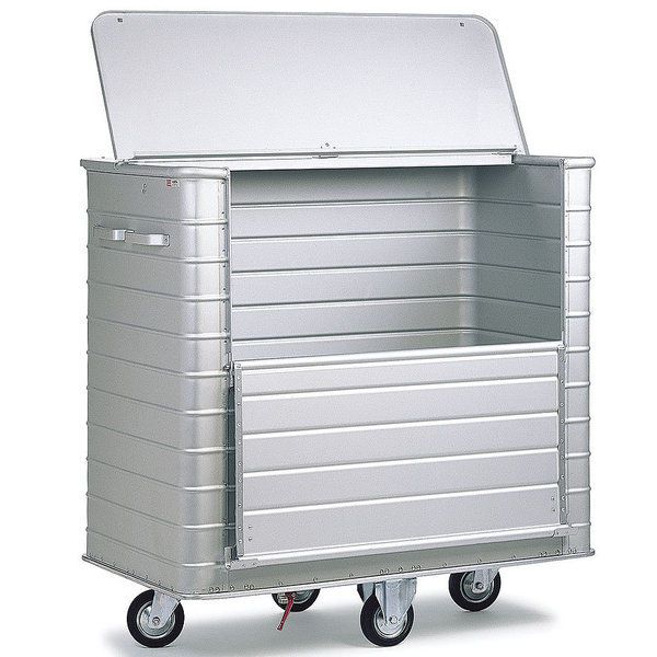 Dirty linen trolley / with large compartment 22903911 Caddie