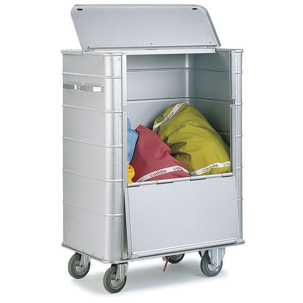 Dirty linen trolley / with large compartment 22902711 Caddie