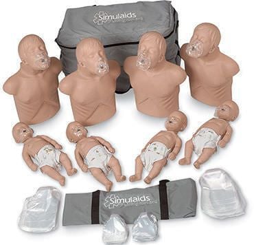 CPR training manikin set 2151 Simulaids