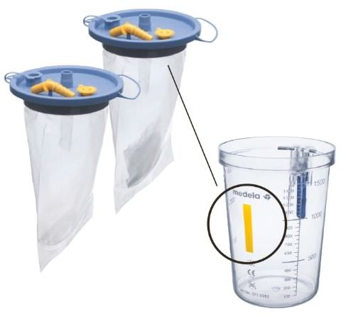 Medical suction pump jar / disposable Medela AG, Medical Technology