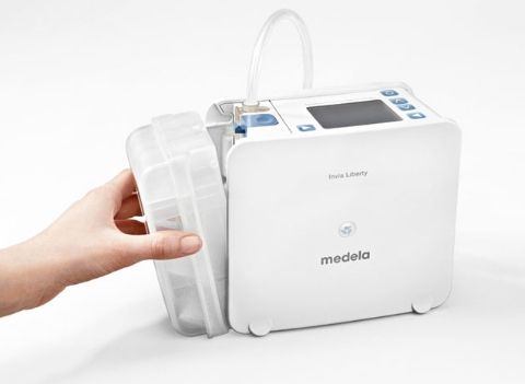 Negative pressure wound therapy unit Invia Liberty Medela AG, Medical Technology